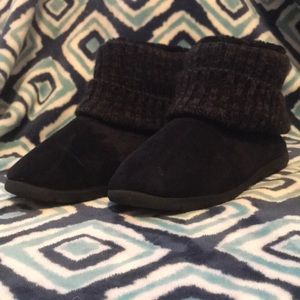 fold down slipper/ boots